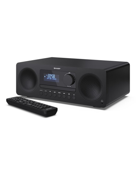 System Hi-Fi Sharp Tokyo Dab+ All-In-One Xl-B720D(Bk) Wejście Aux Łączność Bluetooth Odtwarzacz Cd Radio Fm