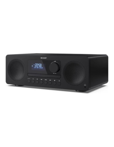 System Hi-Fi Sharp Tokyo Dab+ All-In-One Xl-B720D(Bk) Wejście Aux Łączność Bluetooth Odtwarzacz Cd Radio Fm
