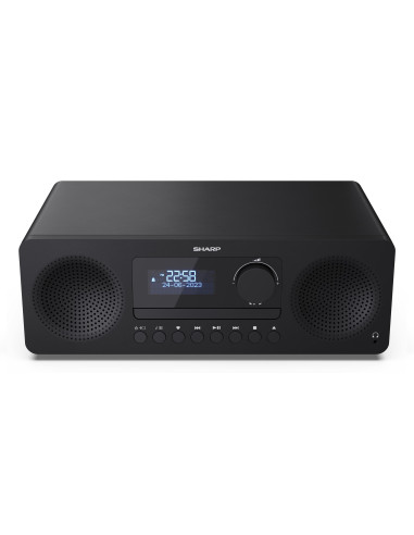 System Hi-Fi Sharp Tokyo Dab+ All-In-One Xl-B720D(Bk) Wejście Aux Łączność Bluetooth Odtwarzacz Cd Radio Fm