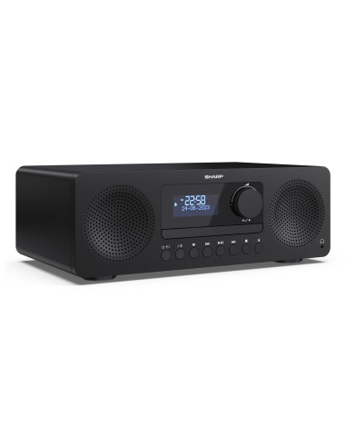 System Hi-Fi Sharp Tokyo Dab+ All-In-One Xl-B720D(Bk) Wejście Aux Łączność Bluetooth Odtwarzacz Cd Radio Fm