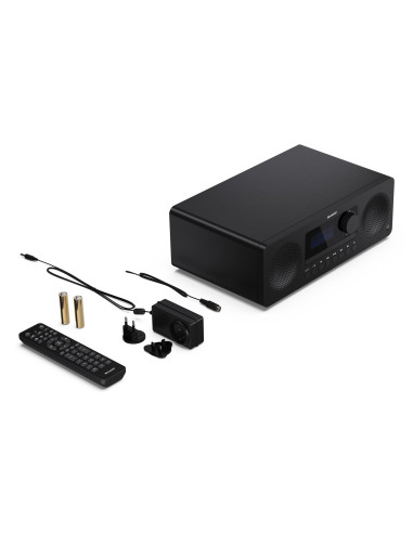 System Hi-Fi Sharp Tokyo Dab+ All-In-One Xl-B720D(Bk) Wejście Aux Łączność Bluetooth Odtwarzacz Cd Radio Fm