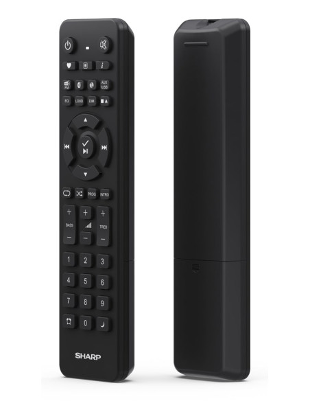 System Hi-Fi Sharp Tokyo Dab+ All-In-One Xl-B720D(Bk) Wejście Aux Łączność Bluetooth Odtwarzacz Cd Radio Fm