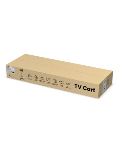 Uchwyt Podłogowy Do Tv 32"-55"/35Kg 1Tft 1Abl. Czarny