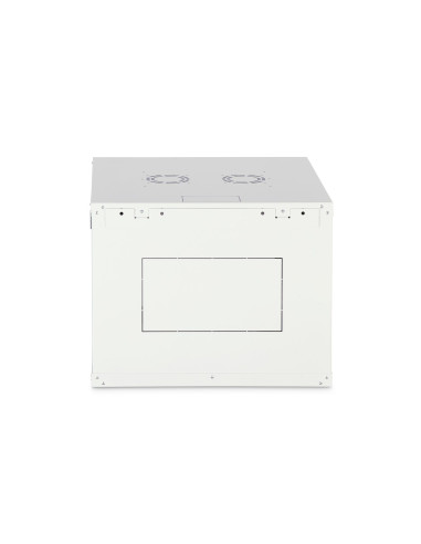 Szafa Sieciowa Wisząca Dynamic 19" 9U Rack 600X600, Drzwi Szyba, Szary, Niedzielona, Złożona, 60Kg