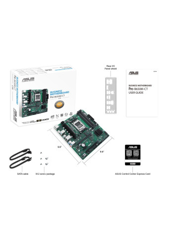 Asus Pro B650M-Ct-Csm Amd B650 Gniazdo Am5 Micro Atx
