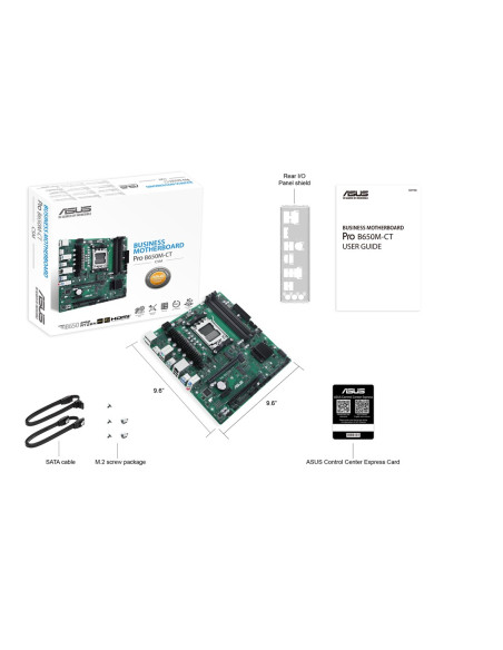 Asus Pro B650M-Ct-Csm Amd B650 Gniazdo Am5 Micro Atx