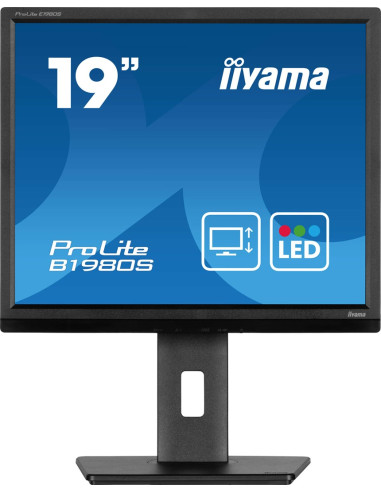 Monitor Iiyama B1980S-B1 19 Cali Panel Tn 1280X1024 250Cd/M2 Hdmi Dp