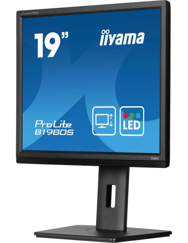 Monitor Iiyama B1980S-B1 19 Cali Panel Tn 1280X1024 250Cd/M2 Hdmi Dp