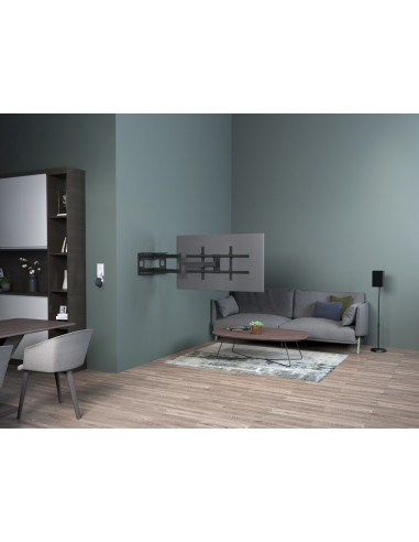 Uchwyt Ścienny Equip 43"-80"/50Kg 1Tft 4Gelenke Neig/Schwenk Schwarz