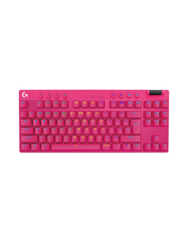 Klawiatura Logitech Pro X Tkl Różowa