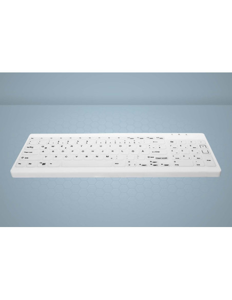 Klawiatura Medyczna Cherry Active Key Ak-C7012F-U1 - Usb *Biała*