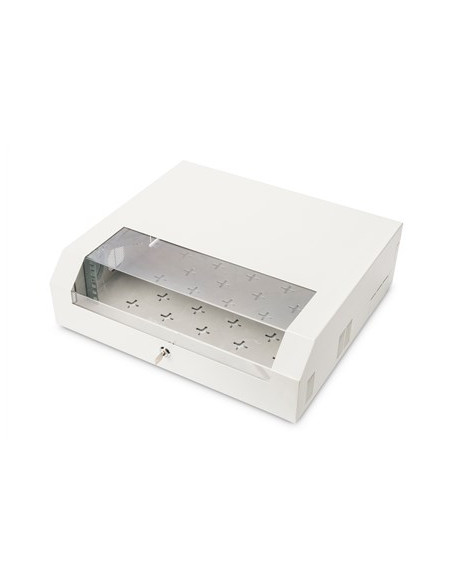 Szafa Wisząca Nws 19" Slim Line 3He Rotierbar, 2He Fix, 145X500X475 Mm, Kolor Szary (Ral 7035)