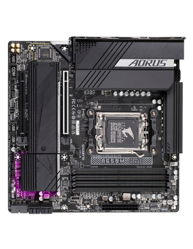Płyta Główna Gigabyte B650M Aorus Elite (B650, Am5, Matx, Ddr5)