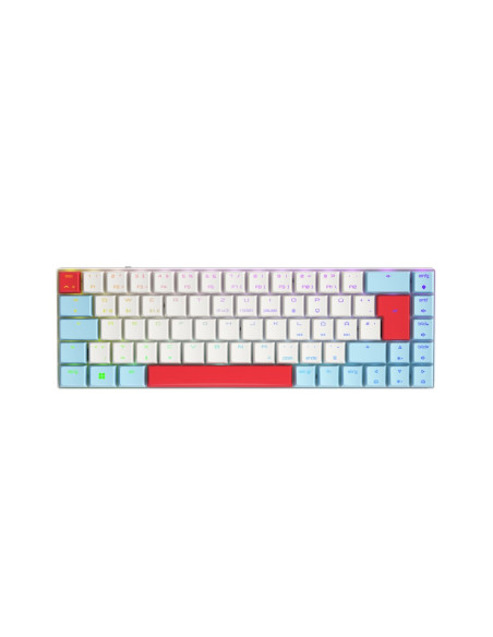 Klawiatura Cherry Tas Mx-Lp 2.1 Compact Wireless De-Layout Weiß (G80-3860Lvade-0)
