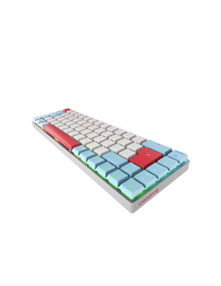 Klawiatura Cherry Tas Mx-Lp 2.1 Compact Wireless De-Layout Weiß (G80-3860Lvade-0)