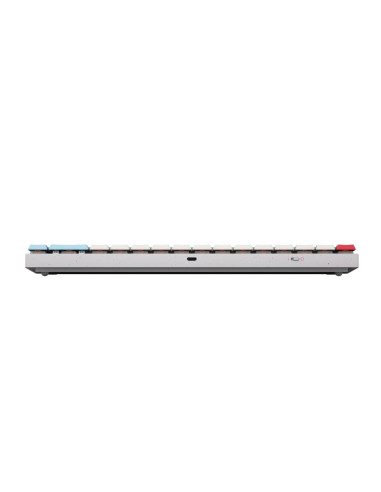 Klawiatura Cherry Tas Mx-Lp 2.1 Compact Wireless De-Layout Weiß (G80-3860Lvade-0)