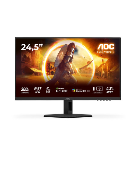 Monitor Aoc 62,2Cm (24,5") 25G4Sre 16:09 2Xhdmi+Dp/Czerwony