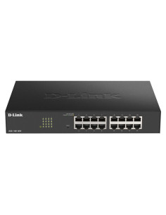 D-Link Dgs-1100-16V2 Switch Zarządzalny L2 Gigabit Ethernet (10/100/1000) Czarny