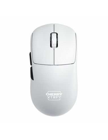 Mysz Cherry Xtrfy M68 Pro - Mysz - Optyczna - 5 Przycisków - Bezprzewodowa - 2,4 Ghz - Odbiornik Bezprzewodowy (Usb) - Biały