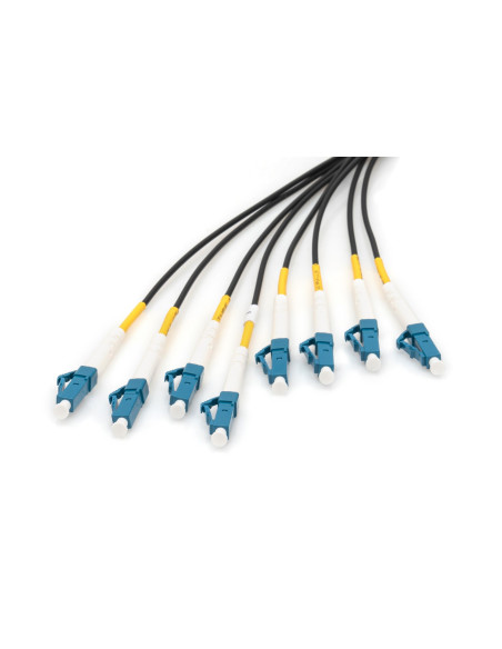 Digitus - Kabel Rozgałęźny - Lc/Upc Jednomodowy (S) Do Lc/Upc Jednomodowy (S) - 100.0M - Światłowód - 9/125 Mikronów - G.657.A1/