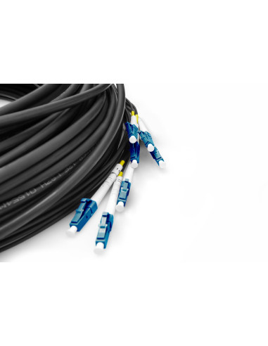 Digitus - Kabel Rozgałęźny - Lc/Upc Jednomodowy (S) Do Lc/Upc Jednomodowy (S) - 100.0M - Światłowód - 9/125 Mikronów - G.657.A1/