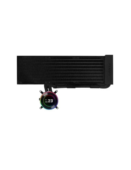 Lian Li Hydroshift Ii Lcd-C 360N Bezwentylatorowe Chłodzenie Wodne Argb Aio - Czarne