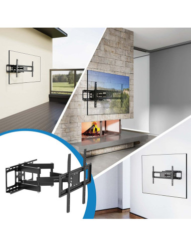 Manhattan Outdoor Tv Uchwyt Ścienny Full Motion 37-86" 50Kg