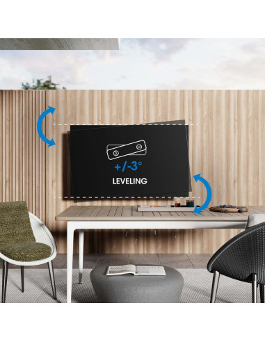 Manhattan Outdoor Tv Uchwyt Ścienny Full Motion 37-86" 50Kg