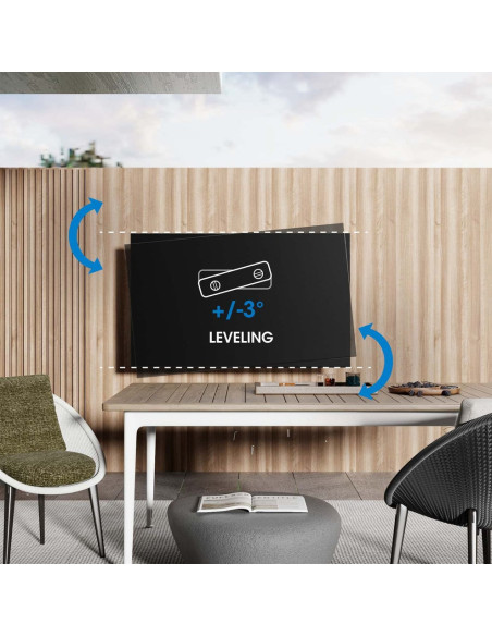 Manhattan Outdoor Tv Uchwyt Ścienny Full Motion 37-86" 50Kg