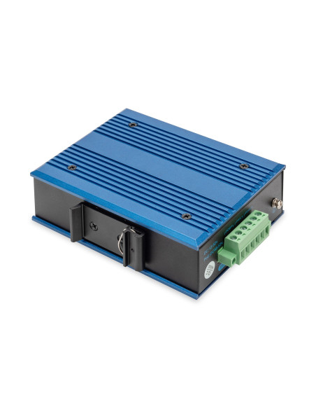 Przemysłowy Switch 4X 1000Base-Tx Poe 120W + 1X 1000Base-Fx (Bez Modułu) Din Rozszerzony Zakres Temp