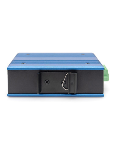 Przemysłowy Switch 4X 1000Base-Tx Poe 120W + 1X 1000Base-Fx (Bez Modułu) Din Rozszerzony Zakres Temp
