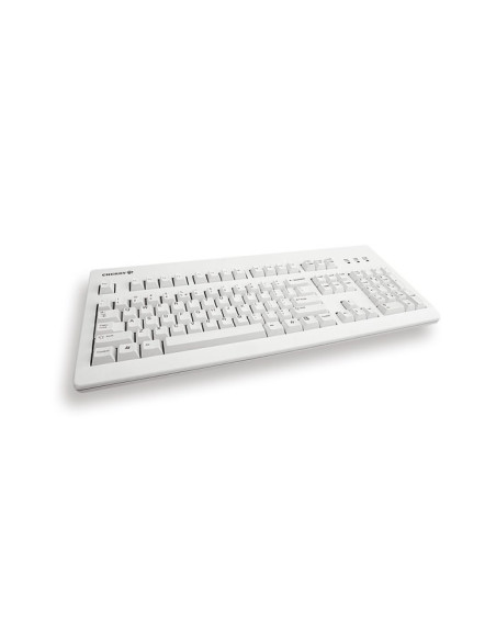 Klawiatura Cherry Tas G80-3000 Przewodowy De-Layout Jasnoszary Niebieski Przełącznik
