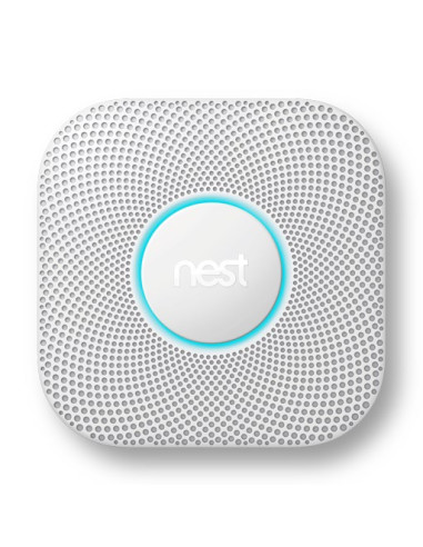 Inteligentny Czujnik Dymu Tlenku Węgla Google Nest Protect V2 S3000Bwfd