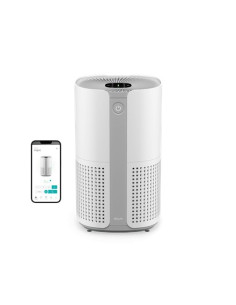 Inteligentny Oczyszczacz Powietrza Duux Jasny 2 22 W Nadaje Się Do Pomieszczeń O Powierzchni Do 42 M2 Biały
