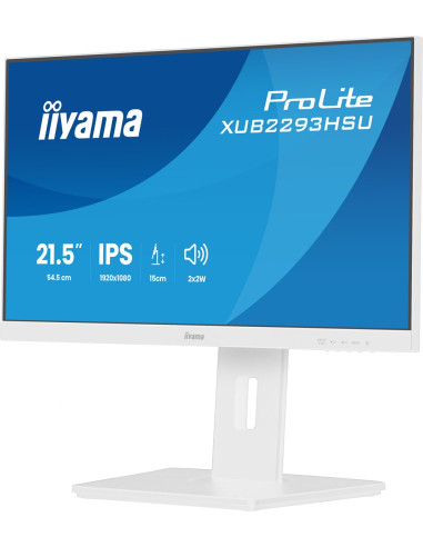 Monitor Iiyama Tft Xub2293Hsu Ips 21.5''/Hdmi/Dp/2Xusb 2.0 - Płaski Ekran - 54.6 Cm