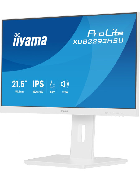 Monitor Iiyama Tft Xub2293Hsu Ips 21.5''/Hdmi/Dp/2Xusb 2.0 - Płaski Ekran - 54.6 Cm