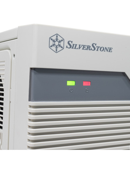 Futerał Silverstone Flp01 Pc, Htpc, Ssi-Ceb/Atx - Biały