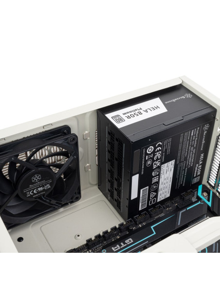Futerał Silverstone Flp01 Pc, Htpc, Ssi-Ceb/Atx - Biały