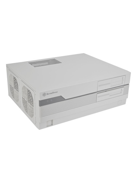 Futerał Silverstone Flp01 Pc, Htpc, Ssi-Ceb/Atx - Biały