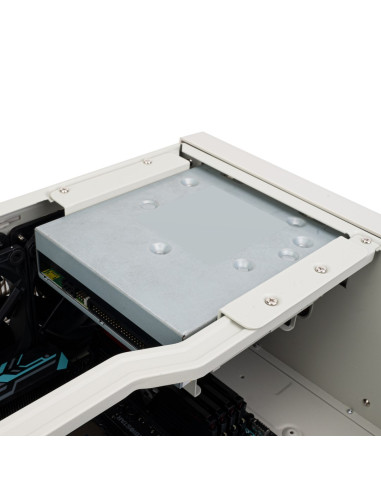 Futerał Silverstone Flp01 Pc, Htpc, Ssi-Ceb/Atx - Biały