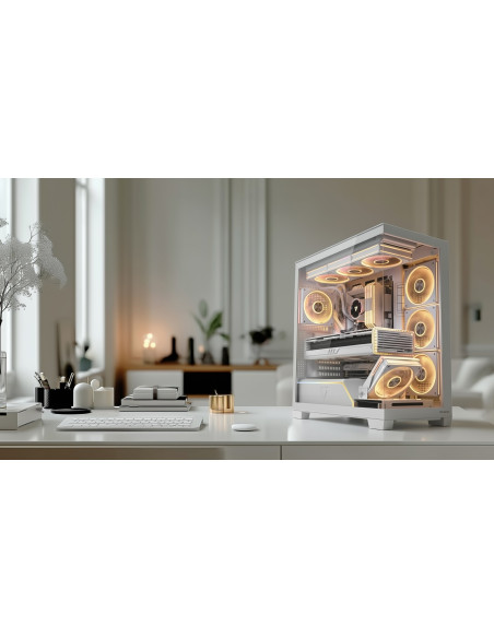 Modecom Obudowa Volcano Stellar Plus Argb Midi 8F White