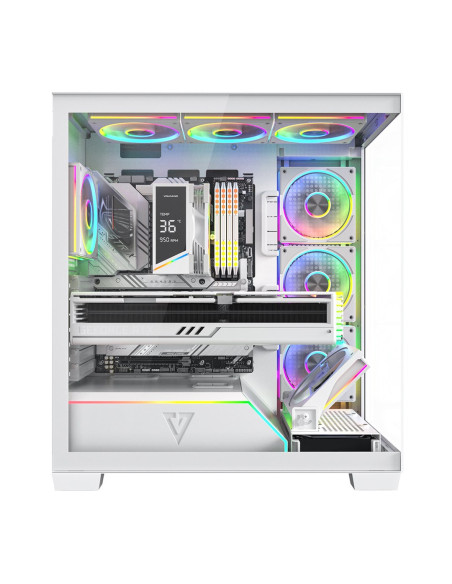 Modecom Obudowa Volcano Stellar Plus Argb Midi 8F White