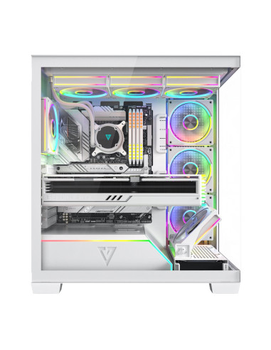 Modecom Obudowa Volcano Stellar Plus Argb Midi 8F White