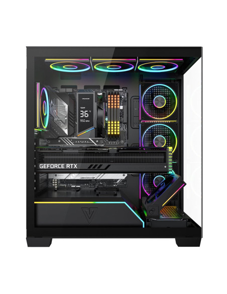 Modecom Obudowa Volcano Stellar Plus Argb Midi 8F Black