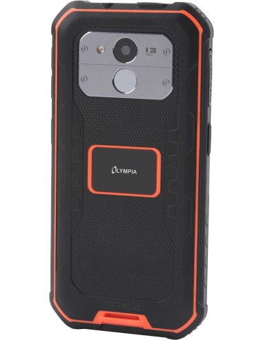 Telefon Olympia Trek 14Cm (5.5") Dual Sim Android 10.0 4G Usb Type-C 3Gb 32Gb 5000Mah - Pomarańczowy