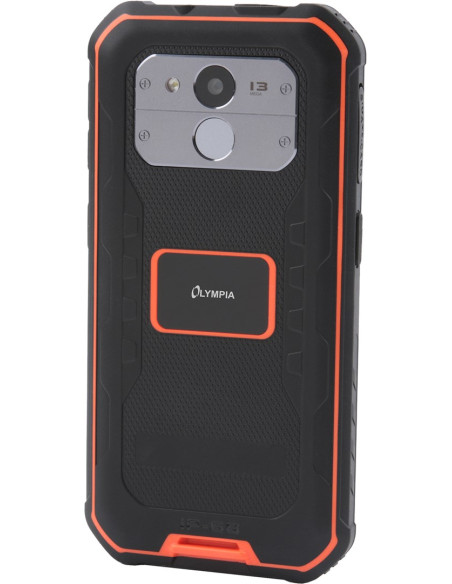 Telefon Olympia Trek 14Cm (5.5") Dual Sim Android 10.0 4G Usb Type-C 3Gb 32Gb 5000Mah - Pomarańczowy