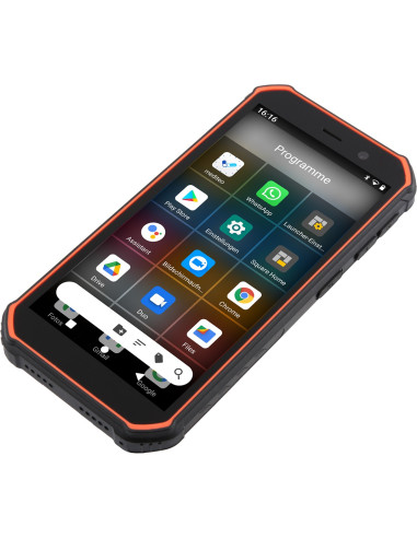 Telefon Olympia Trek 14Cm (5.5") Dual Sim Android 10.0 4G Usb Type-C 3Gb 32Gb 5000Mah - Pomarańczowy