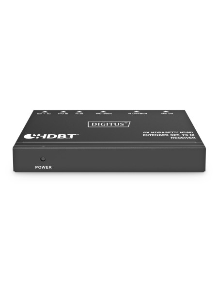 Przedłużacz/Extender Hdmi 4K30Hz 70M Po Skrętce Hdbaset Hdcp2.2 Ir Rs232 Poc(Power Over Cable)Zestaw