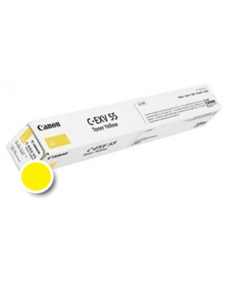 Canon C-Exv 55 Kaseta Z Tonerem 1 Szt. Oryginalny Żółty