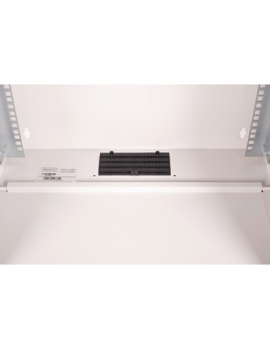 Szafa Sieciowa Wisząca 19" 12U, Soho Pro 595 X 540 X 400 Mm, Drzwi Szyba, Szary, Niezłożona, 60Kg